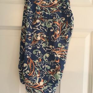 Pretty blue paisley LuLaRoe Leggings